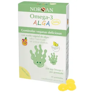 NORSAN Omega-3 ALGA Jelly 45 Gummies