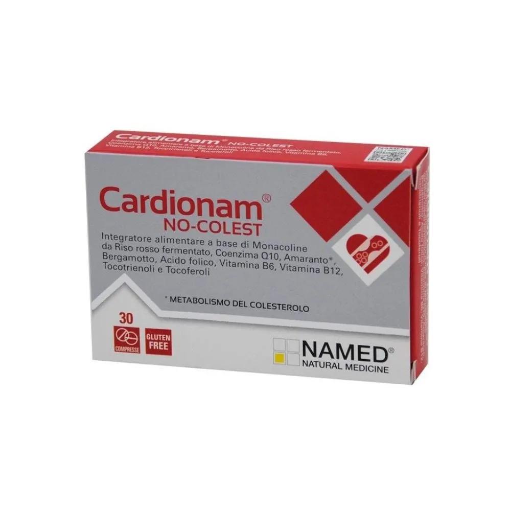 Named Cardionam No Colest Integratore per il Colesterolo 30 compresse