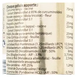 Vit'all+ Complexe Peau Nette 60 gélules végétales