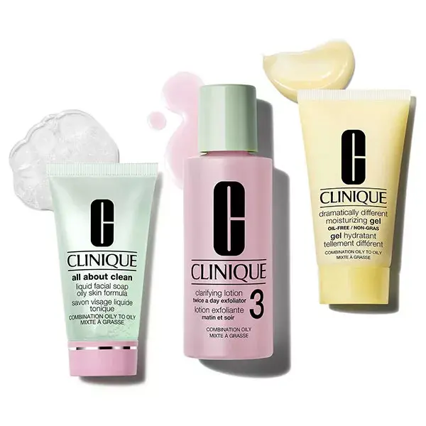 Clinique Basic 3 Temps Kit Combination to Oily Skin