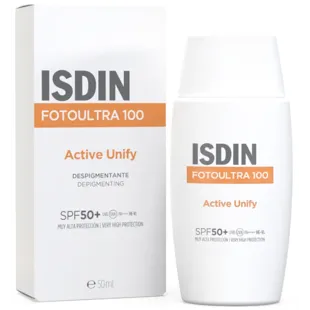 Isdin Foto Ultra 100 Active Unify Fusion Fluid Farblos 50 ml
