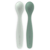 Suavinex Learning Spoons with Long Handle, Green, +6m, 2 pcs