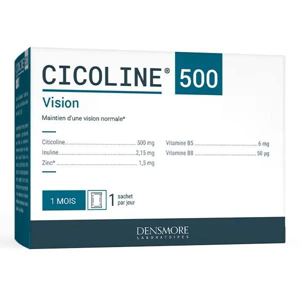 Densmore Cicoline 500 - Memoria y Visión - 1 mes de tratamiento