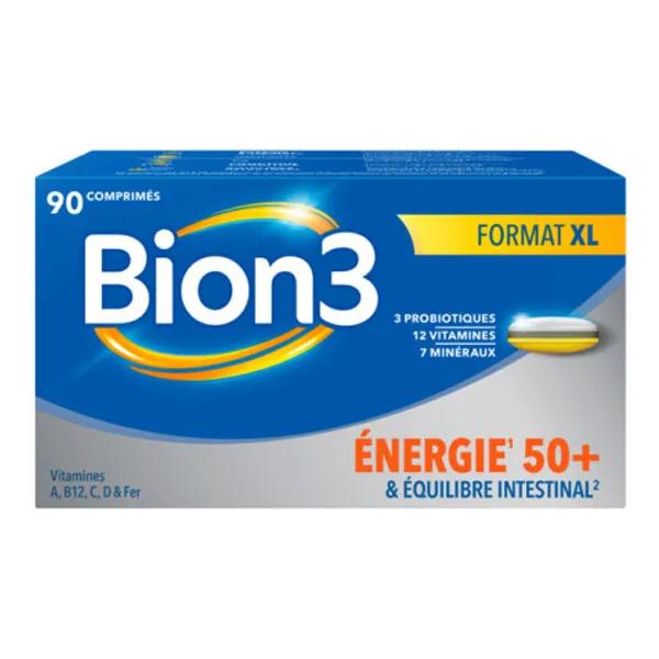 Bion 3 Energie 50+ sénior Complément Alimentaire - Cure 3 mois - 90 comprimés
