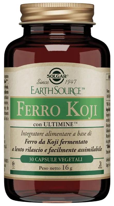 Solgar Ferro Koji Integratore Per Stanchezza e Affaticamento 30 Capsule