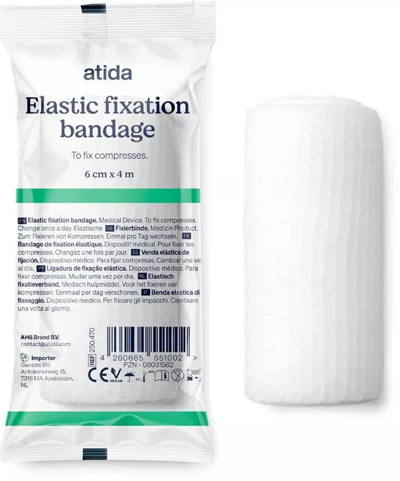 Bande élastique Atida 6 cm x 4 m