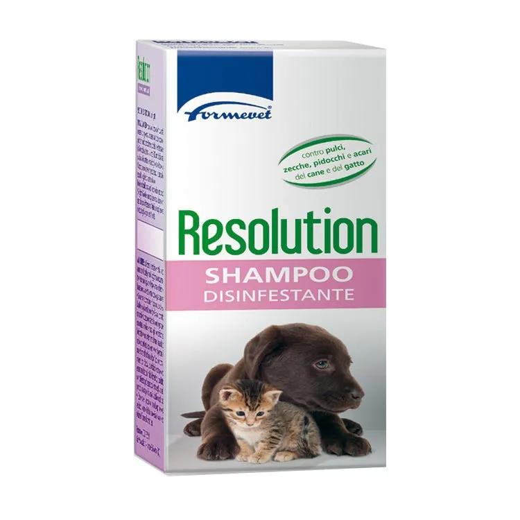 Formevet Resolution Shampoo Disinfestante Cani e Gatti 200 ml