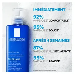 La Roche Posay Toleriane Gel Moussant Purifiant Apaisant Double Nettoyant 400ml