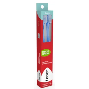 Dental Lacer Technic duo soft brush free travel brush