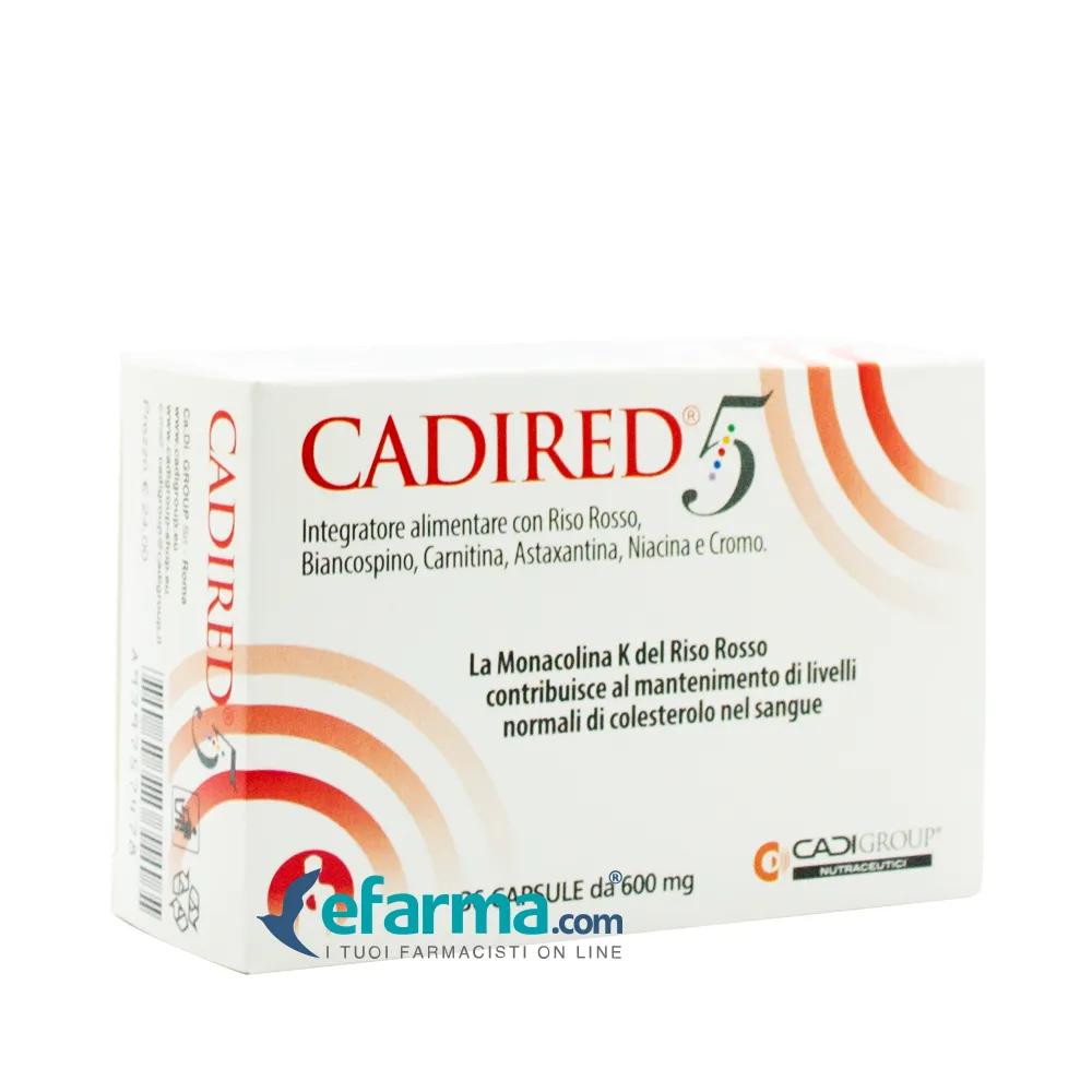 Cadired 5 Integratore Controllo Coletserolo 36 Capsule