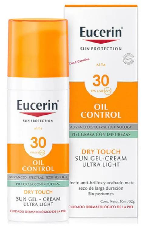 EUCERIN Gesichtsgel-Creme Oil Control Dry Touch SPF30 50ml