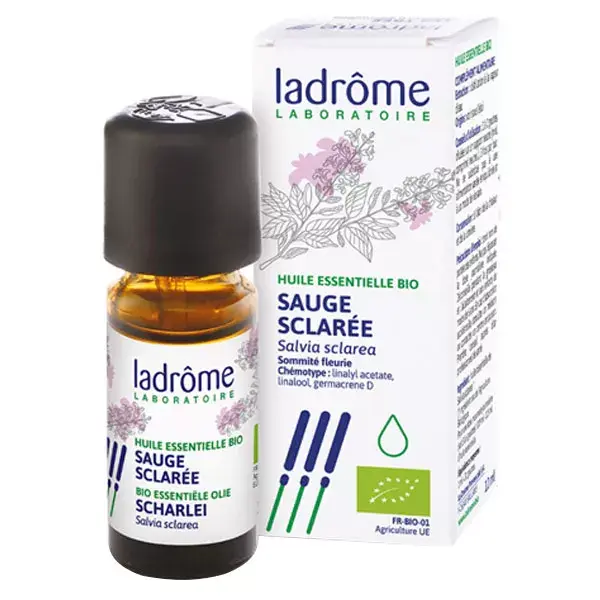 Ladrôme Organic Essential Oil Clary Sage 10ml