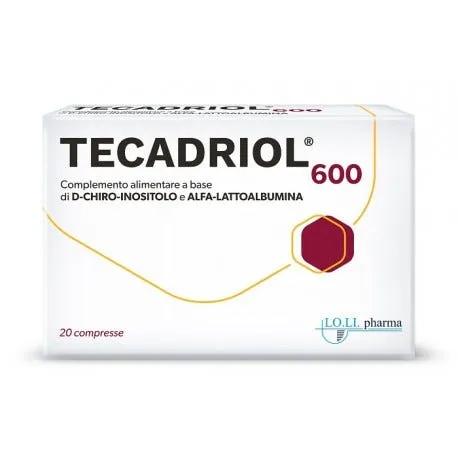 Tecadriol 600 integratore di D-chiro-inositolo 20 Compresse