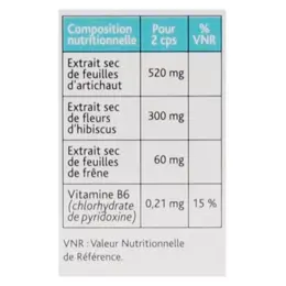 Nutreov Physcience Menophytea Silhouette Rétention d'Eau Lot de 2 x 30 comprimés