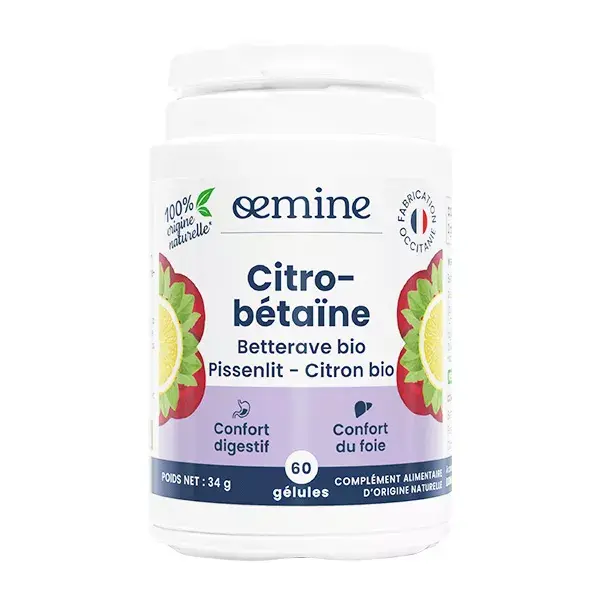 Oemine Citro-Bétaïne 60 comprimidos