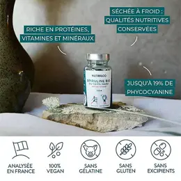 Nutri&Co Spiruline Bio Immunité et Tonus Vegan 120 comprimés