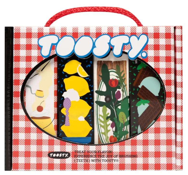 Coffret de dentifrice Toosty Discovery 4x25 ml