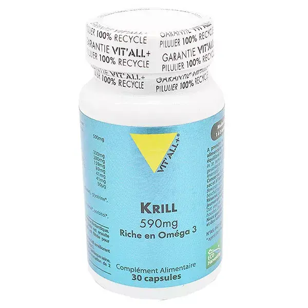 Vit'all+ Krill 590mg 30 capsules