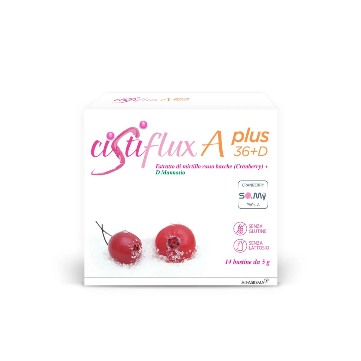 Cistiflux A Plus 36+ D Integratore Per Le Vie Urinarie 14 Bustine