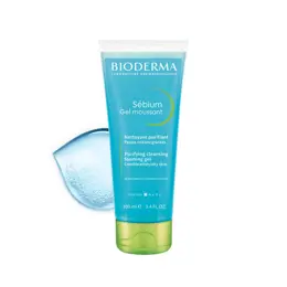 Bioderma Sébium Gel Moussant Purifiant Anti-Imperfections Peaux Mixtes 100ml