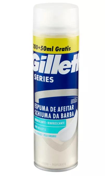 Gillette Espuma De Barbear Series Cool 250ml