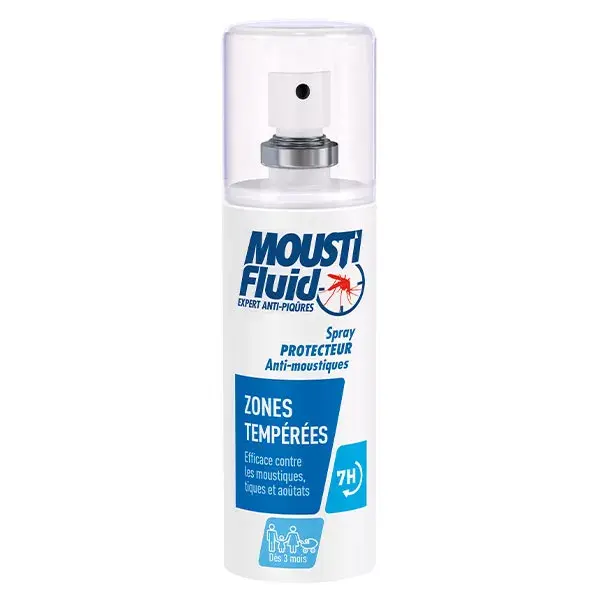 Moustifluid Protective Lotion Temperate Zones 100ml