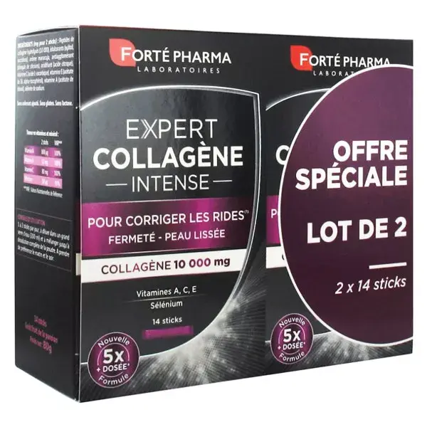 Forté Pharma Expert Collagen Intense 2 x 14 sticks