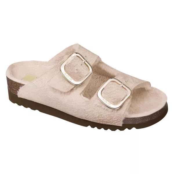 Scholl Confort Mules Ilary Fluffy Rosa Taglia 36