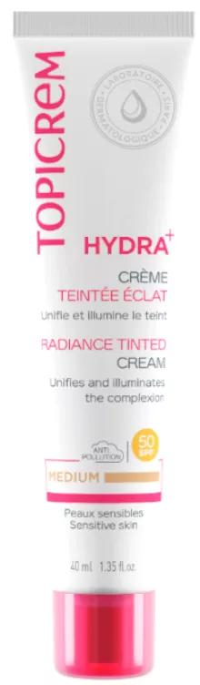 Topicrem Hydra+ Medium Kleur Getinte Crème SPF50 40 ml