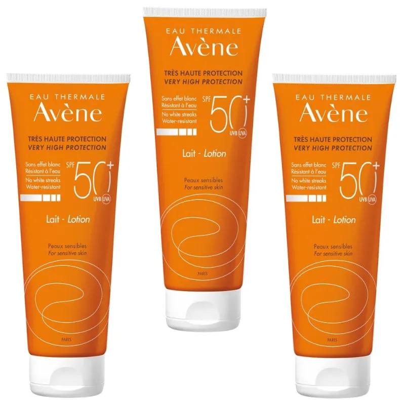 Avène Lait Solaire SPF50+ 3x250 ml