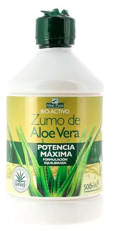 Aloe Pura Sumo Aloe Vera Potencia Máxima Bio-Activo 500 ml