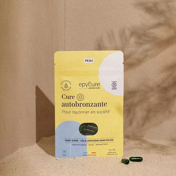 Epycure Pelle Cure Autobronzante Pelle Abbronzata al Naturale 30 capsule