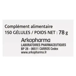 Arkopharma Arkogélules Harpagophytum Bio 150 gélules