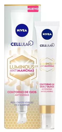Nivea Luminous 630 Anti-donkere kringen Oogcontour Anti-donkere kringen 15 ml