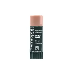 Dermophil Indien Stick Lèvres Soin Nacré Teinté Beige Rosé 4g