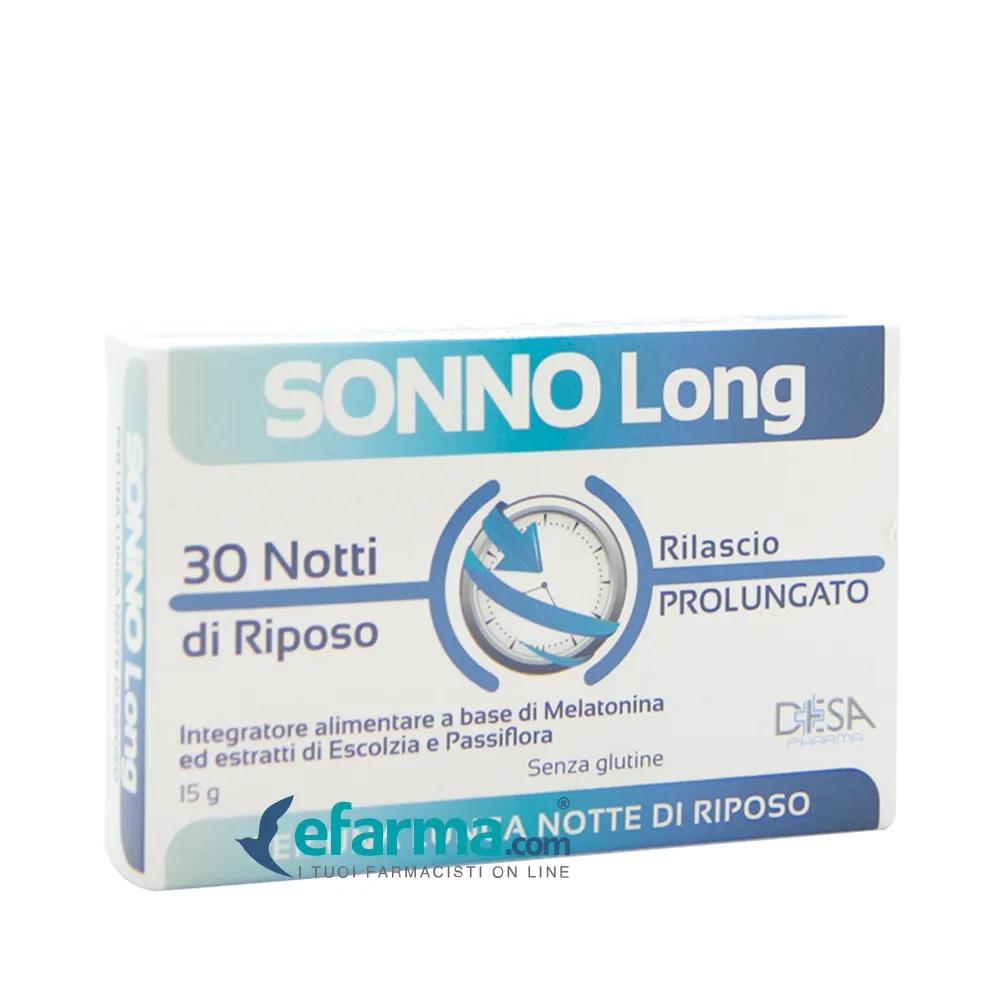 Sonno Long Integratore Per Riposo Notturno 30 Compresse