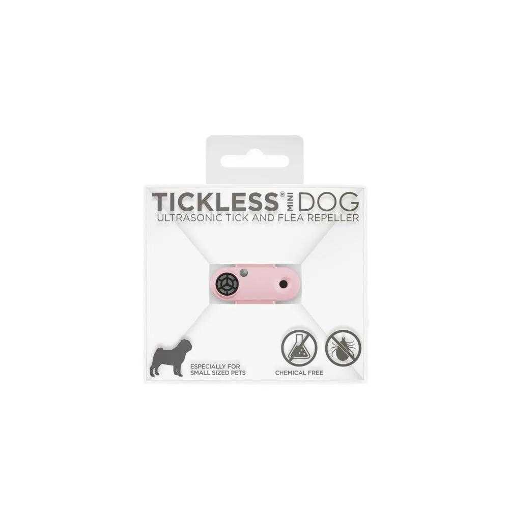  Tickless Mini Dog Repellente Ultrasuoni Per Cani Taglia Piccola Rosa