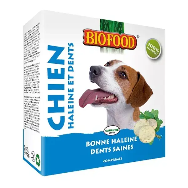 Biofood Chien Haleine et Dents  55 comprimés
