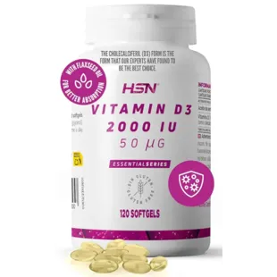 HSN Vitamin D3 2000IU 120 Pearls