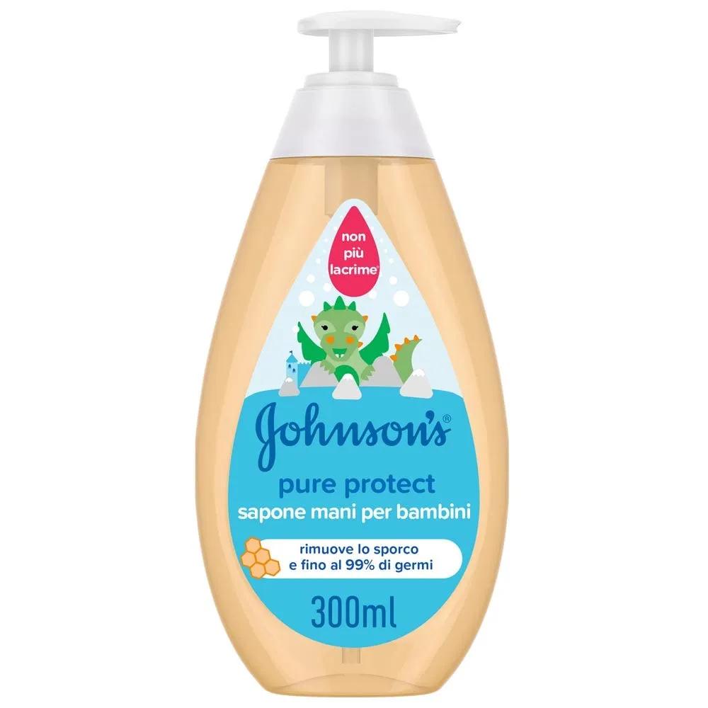 Johnson's Baby Pure Protect Sapone Mani Bambini 300 ml