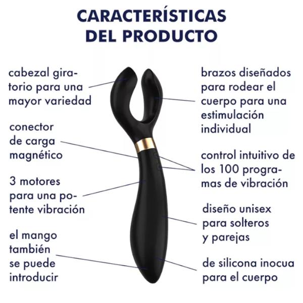 Satisfyer Endless Fun Zwart