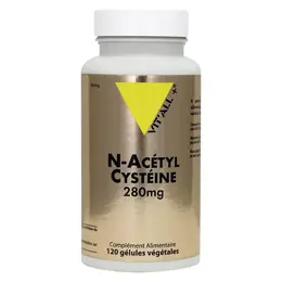 Vit'all+ N-ACETYL CYSTEINE 280mg 120 gélules végétales