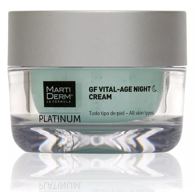 Martiderm Platinum gF Vital-Age Creme Noite 50ml