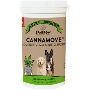Sparrow Cannamove Cáñamo y Colágeno Perro Joven y Adulto