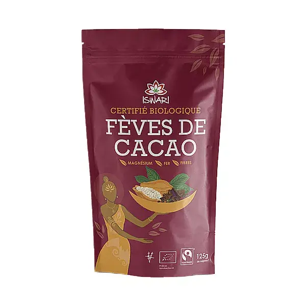 Iswari Fave di Cacao Crudo Bio 125g