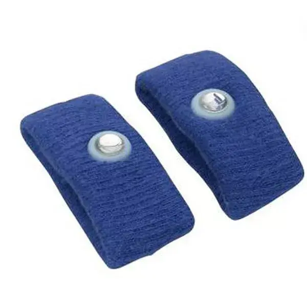 Pharmavoyage Paire de Bracelets Anti-nausées Bleu Taille L