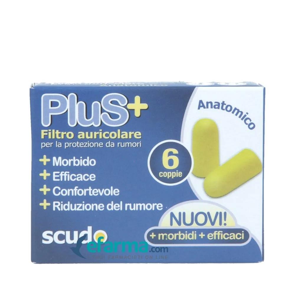 Earplug Scudo Plus Tappi Auricolari 12 Pezzi