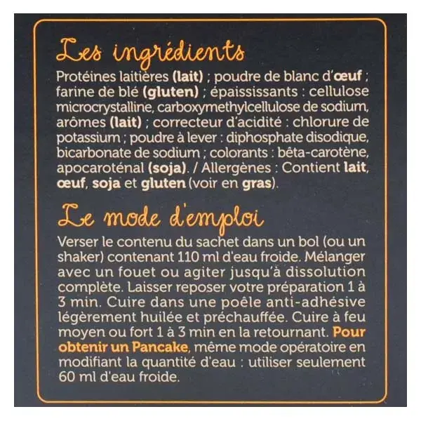 Protifast Postre Tortita Naranja 7 Sobres
