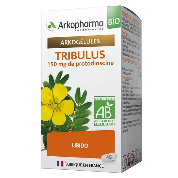 Arkogélules Tribulus Bio Libido 45 capsules