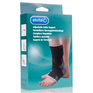 Alvita Adjustable Ankle Support T1 (20-22 cm)